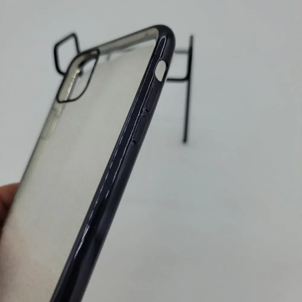Iphone 11 Pro Max Case, Tpu, Black, Clear Matte, Brand New. Condition is 